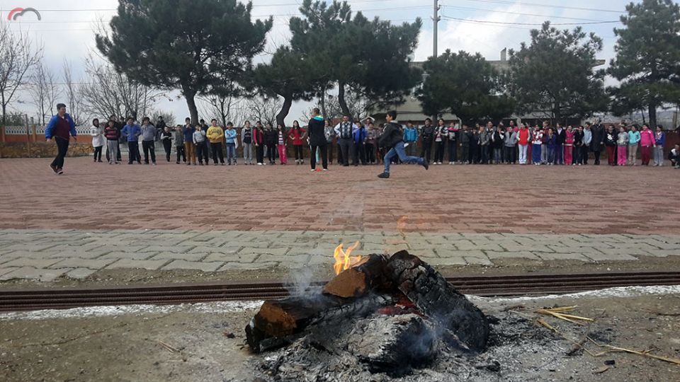 Üsküp Atatürk Ortoakulu'nda Nevruz Etkinlikleri